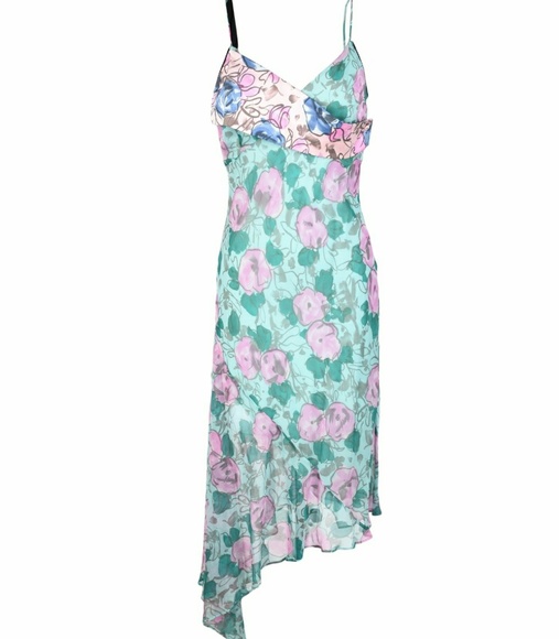 Jonathan Richmond Silk Dress 40 - Picture 1 of 6